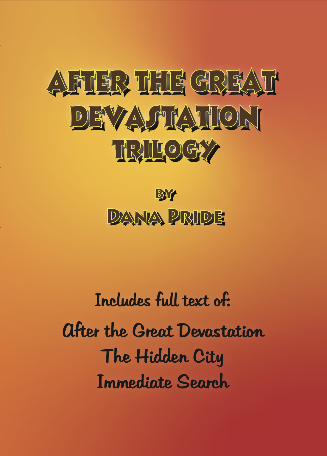 After the Great Devastation Trilogy cover